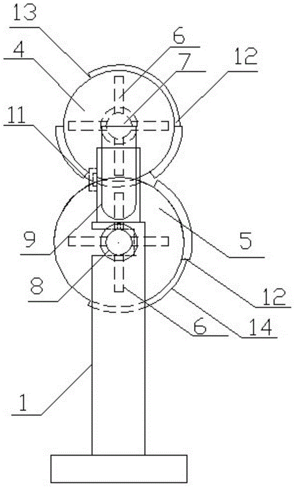 A dry-wet circulation magnetic separation method