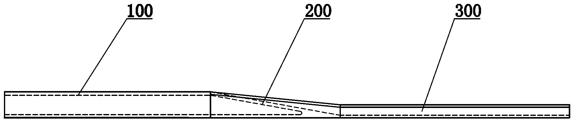 Preparation method of reaction sintered silicon carbide cantilever paddle