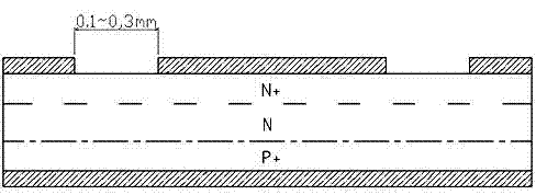 Production process for O.J diode