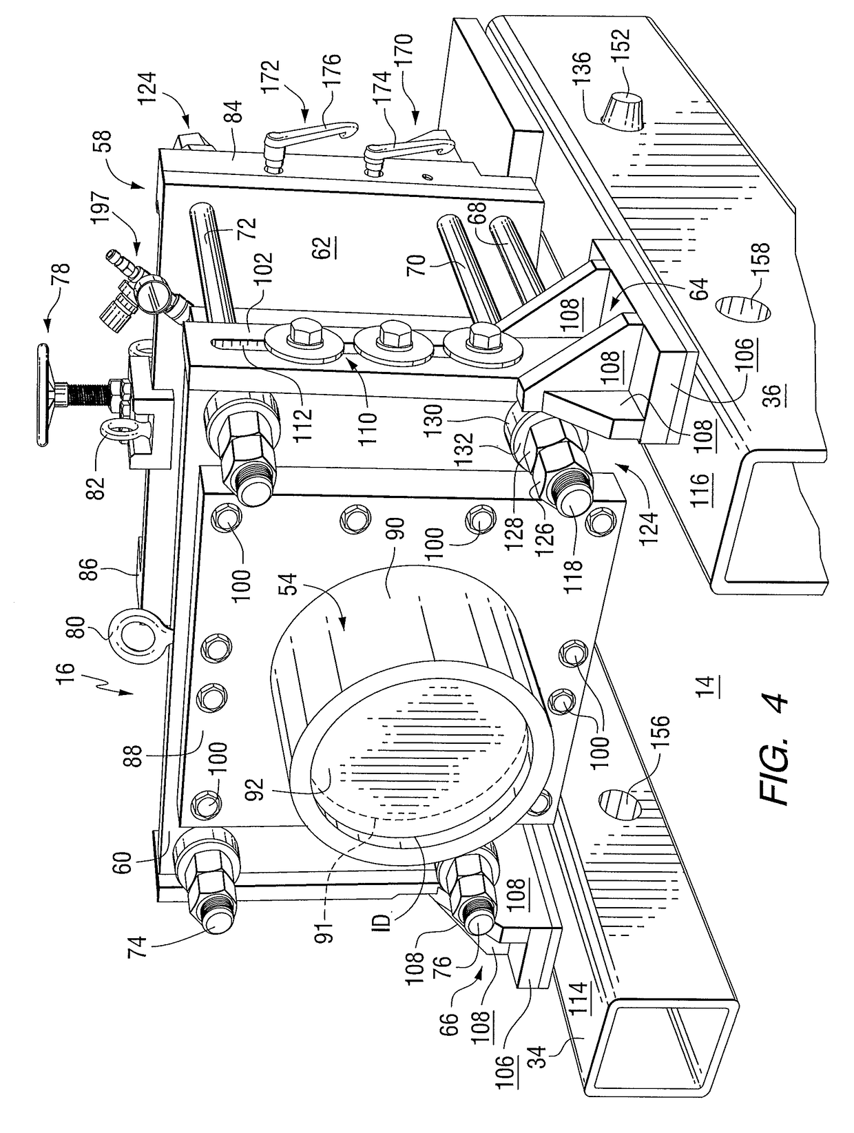 Hammer test bench