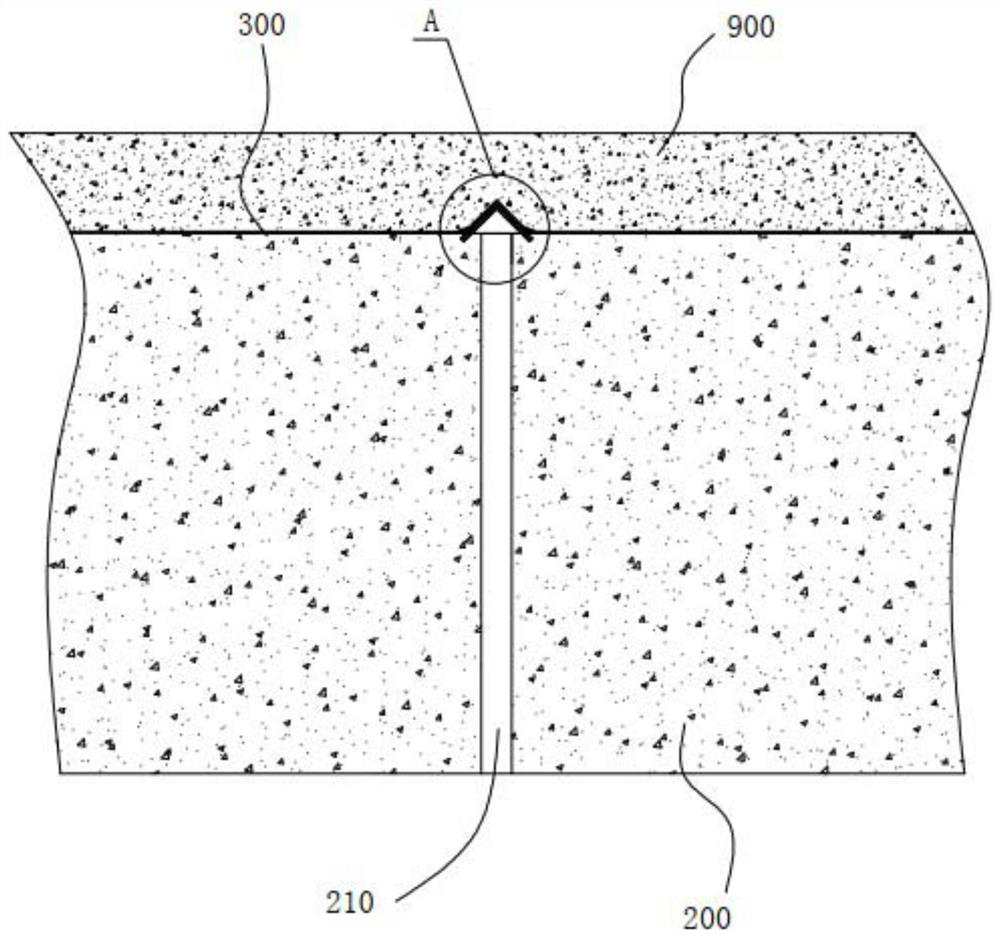 Water seepage prevention structure of deformation joint