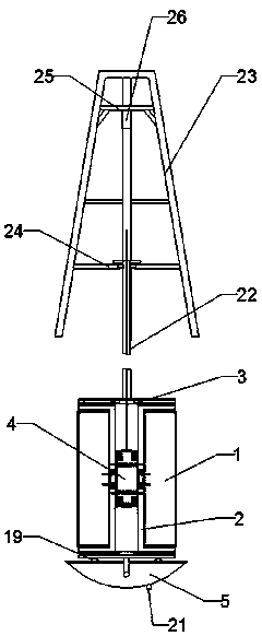 Inflatable and extensible water retaining device for underground first-aid repair