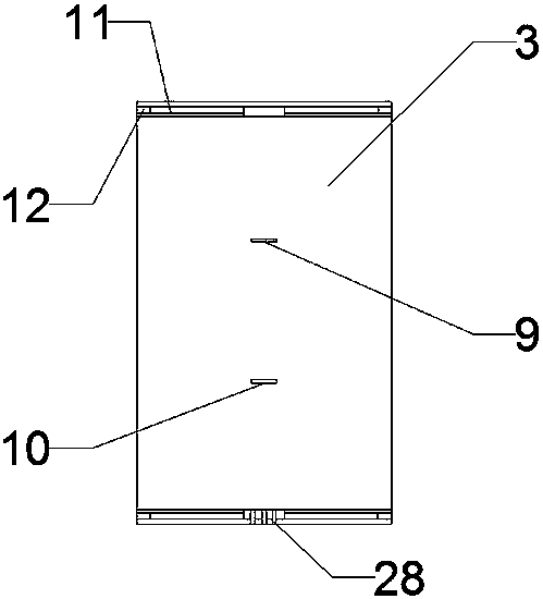 Inflatable and extensible water retaining device for underground first-aid repair