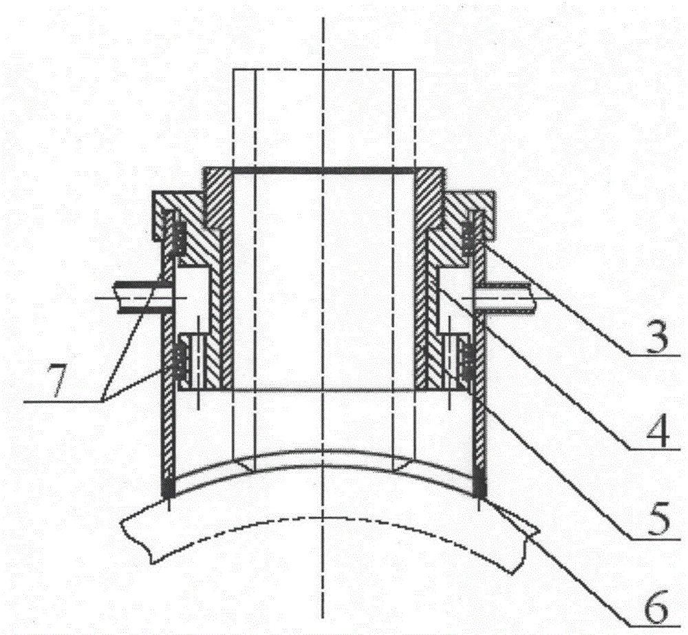 Detachable tube seat gas shield