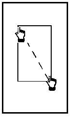 Automatic reminding method and device for self-timer composition of intelligent terminal