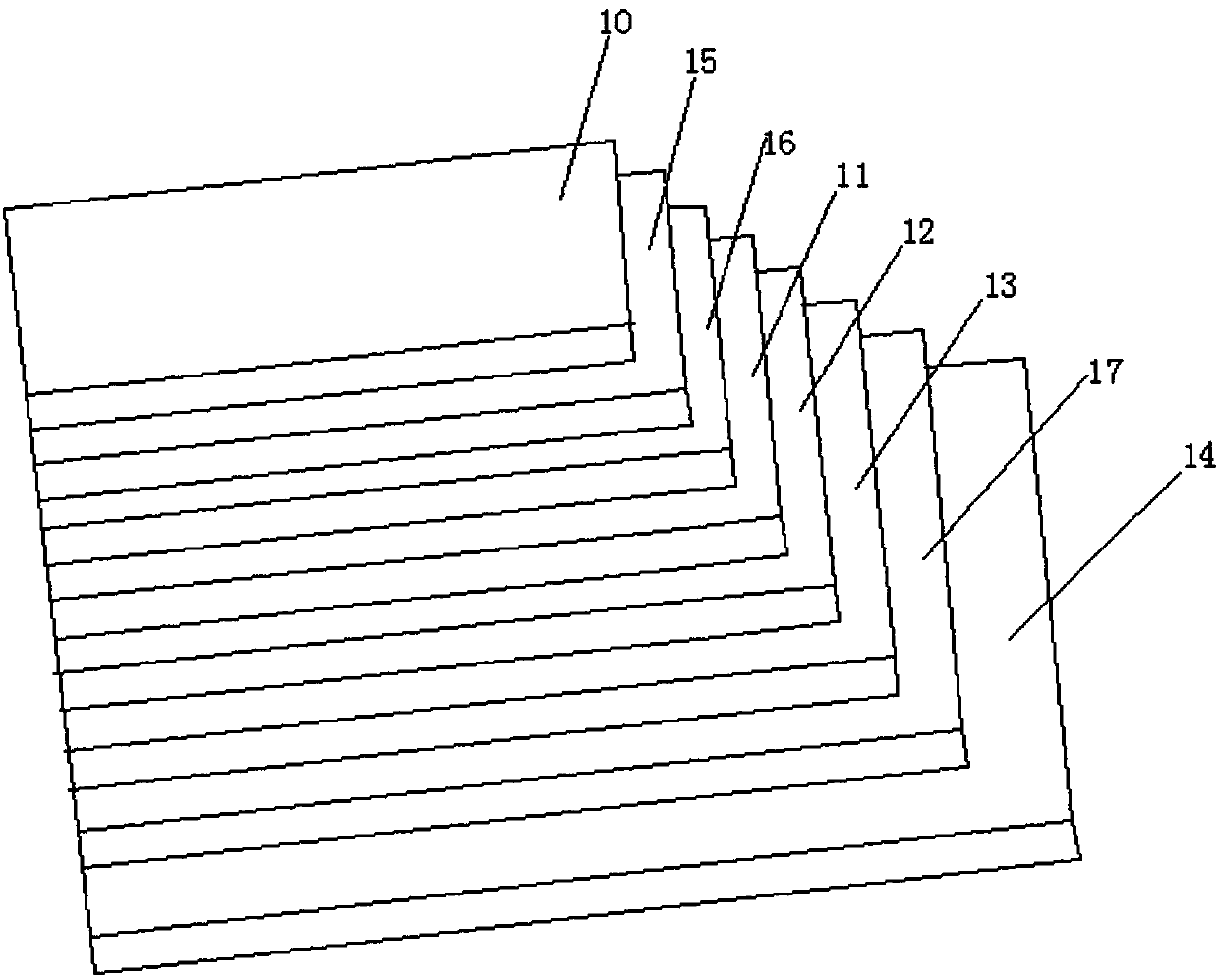 Hardware connecting rod capable of being used for electric telescopic door