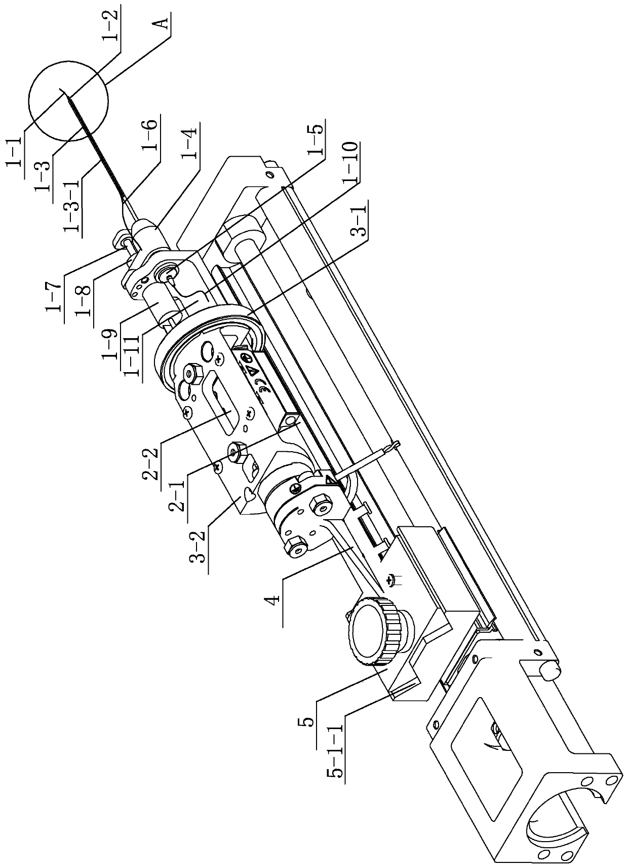 Retinal blood vessel syringe for ophthalmologic operation robot