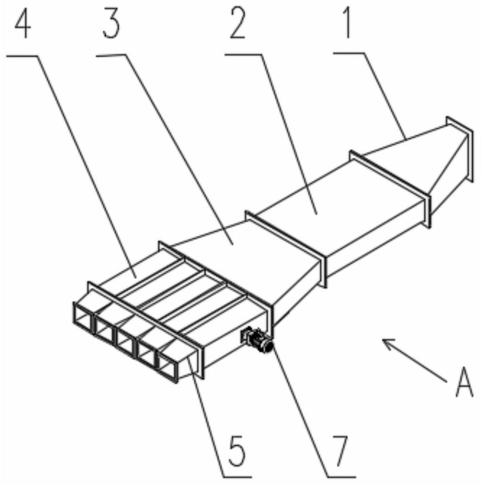 Pressure-stabilizing and air-controlling device for inflatable beam of grate cooler