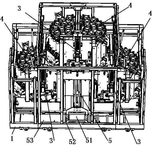 Automobile refinishing paint weight-volume mixed toning method