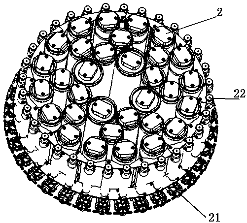 Automobile refinishing paint weight-volume mixed toning method