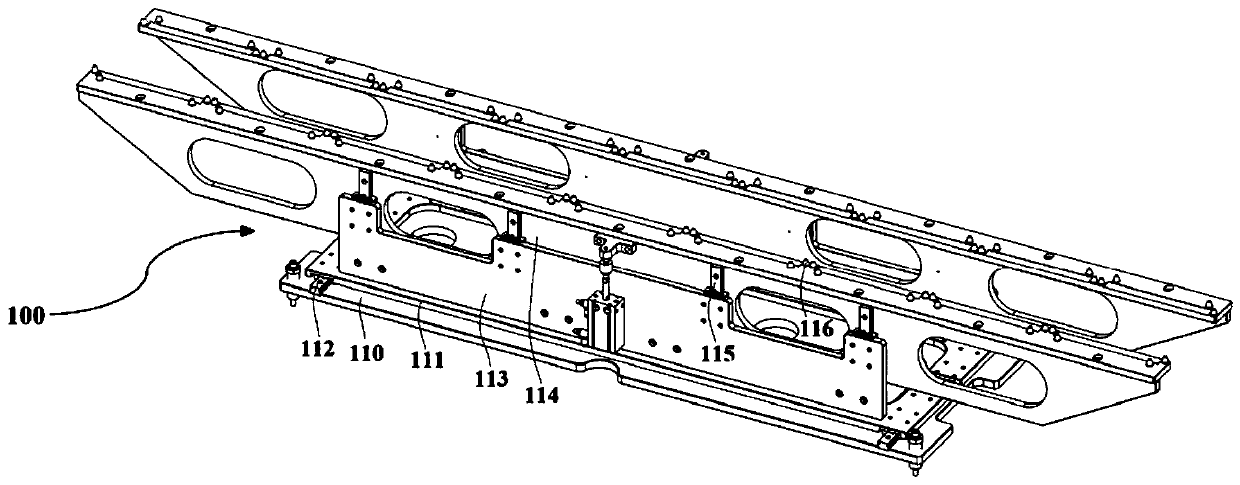 Silicon wafer feeding and discharging transmission system