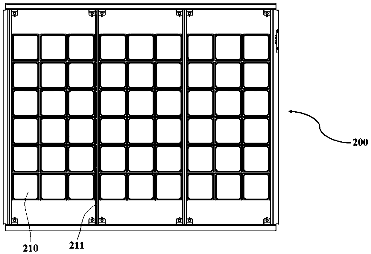 Silicon wafer feeding and discharging transmission system