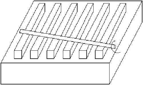 Implanted bioelectrode based on photoetching and other micro-nano manufacturing technologies and preparation method thereof