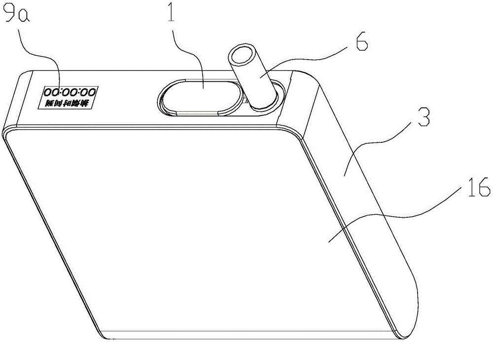 Intelligent cigarette control box and intelligent cigarette control method