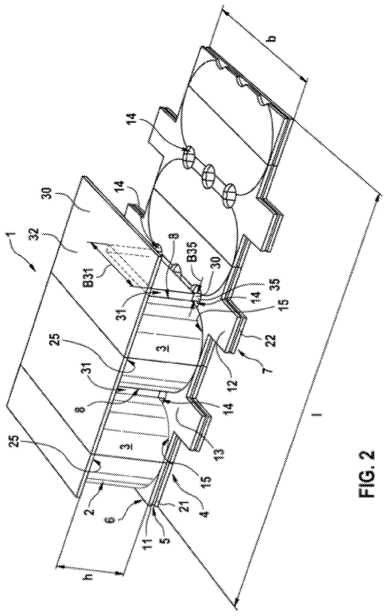 Capacitor, particularly intermediate circuit capacitor for a multiphase system