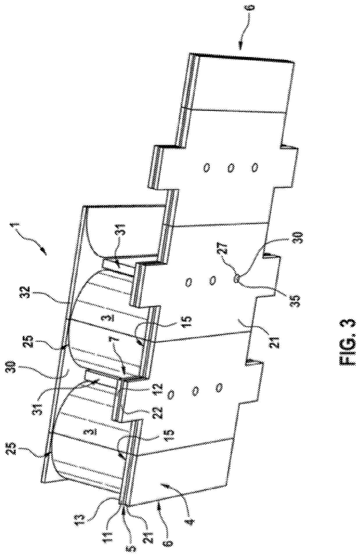 Capacitor, particularly intermediate circuit capacitor for a multiphase system