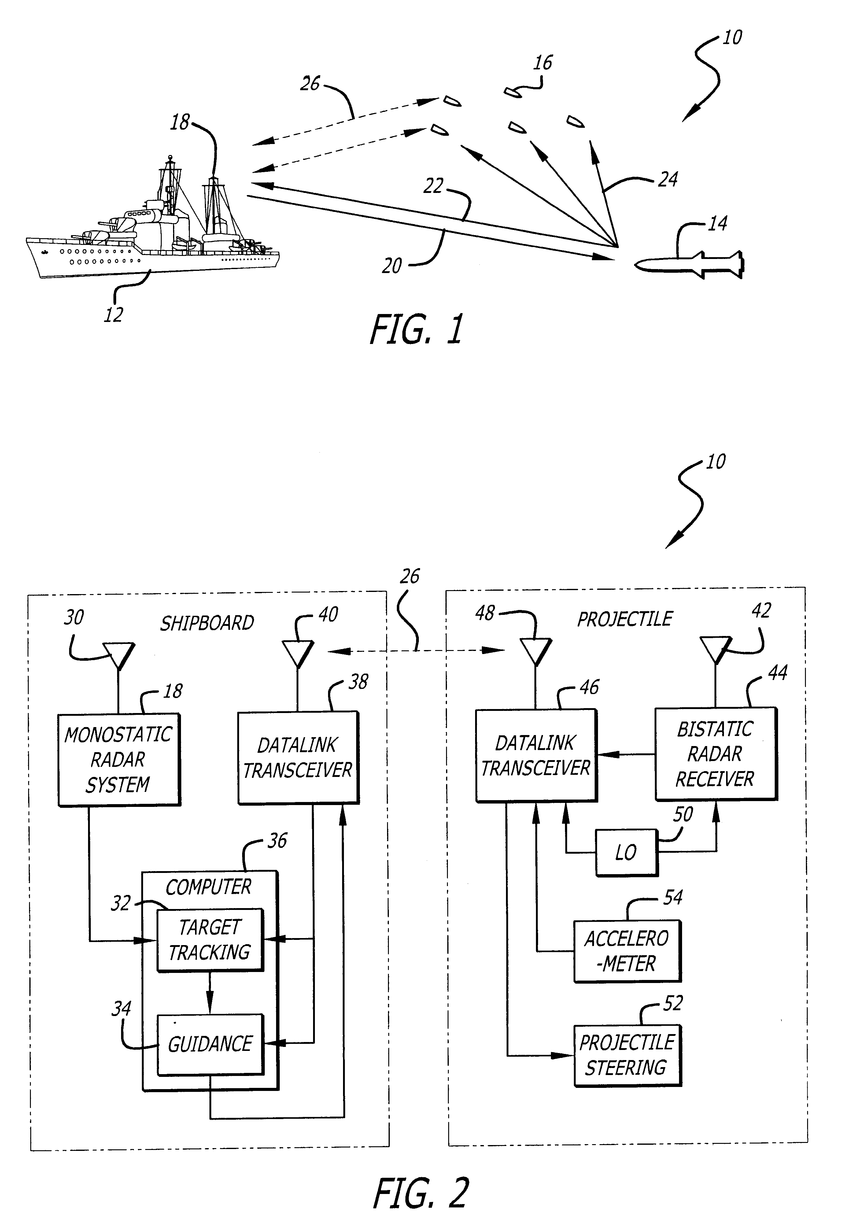 All weather precision guidance of distributed projectiles