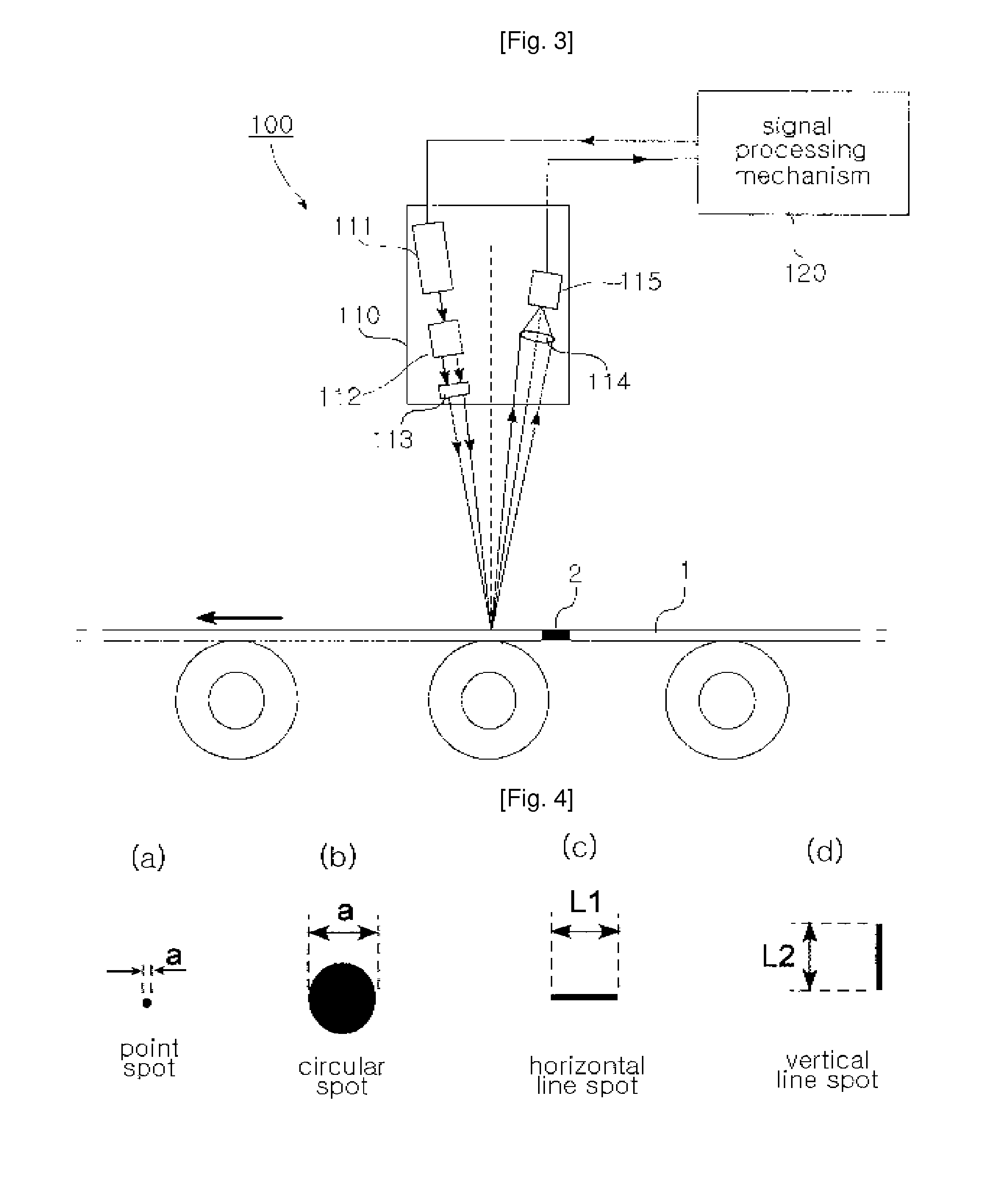 Apparatus and method for on-line detecting welding part of strip