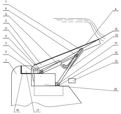 Bottom opening type flap gate and water storing and draining method implemented by same