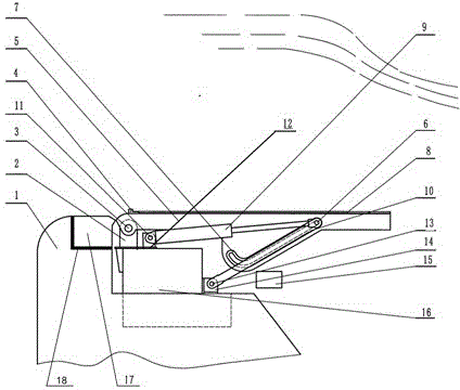 Bottom opening type flap gate and water storing and draining method implemented by same