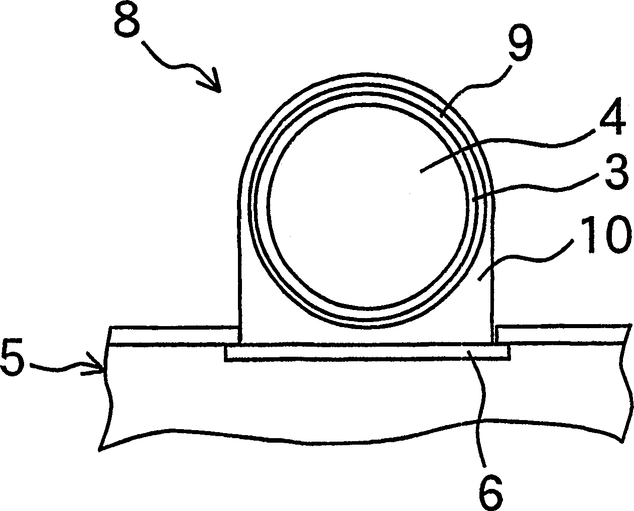 Conductive ball, method of forming electrode of electronic part, electronic part and electronic equipment