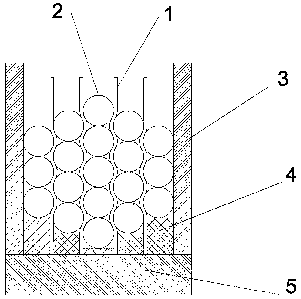 Vertical skid-resistant friction plate used for improving skid-resistant safety of welding-type cable saddle