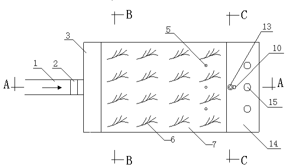 Ecological water slow-filtering and taking system