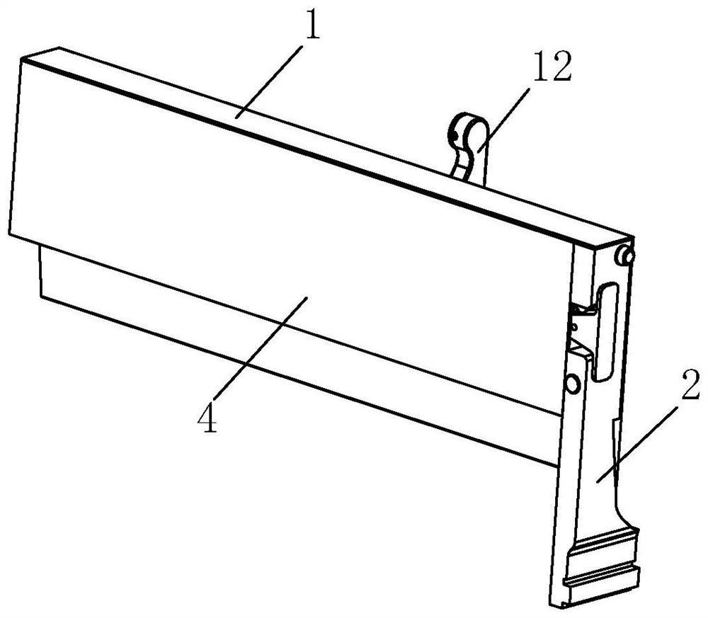 Drawer cable-stayed device