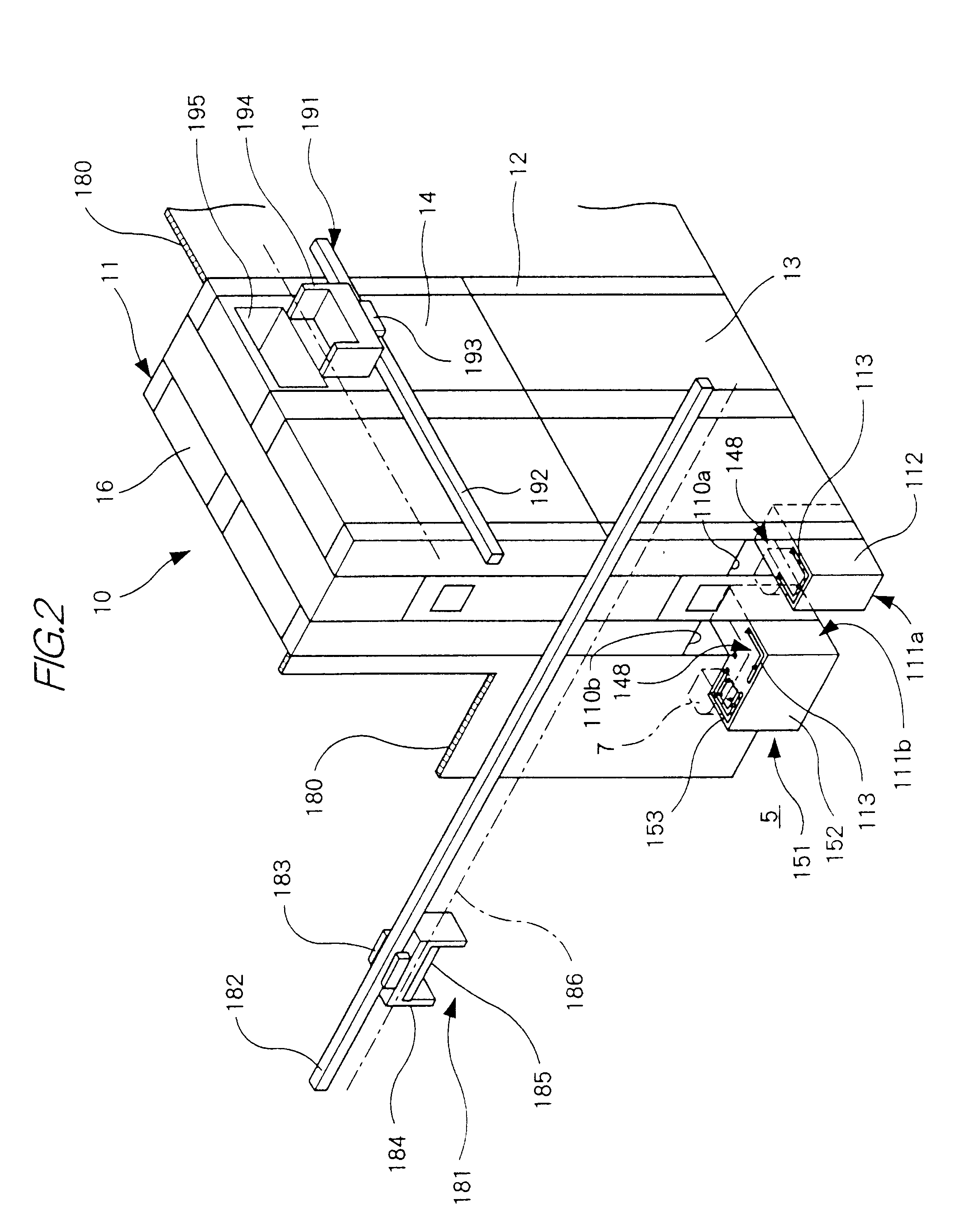 Load storage equipment