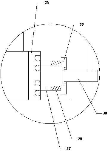 Pavement crack sealing device for road construction