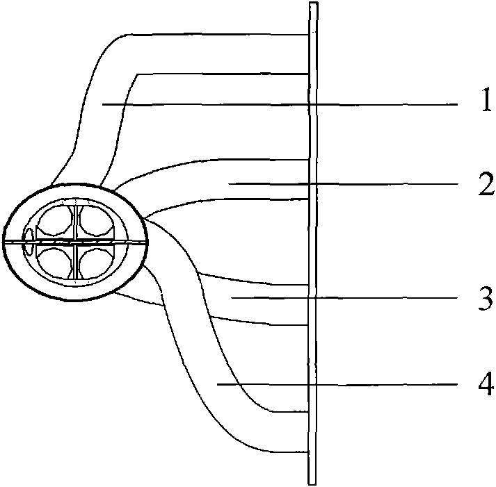 Exhaust manifold and exhaust system employing same