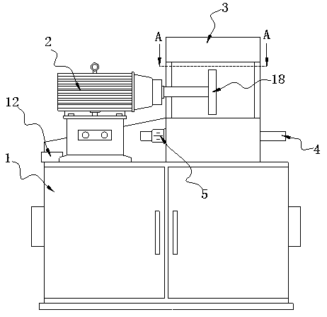 Polishing device for mechanical accessory processing