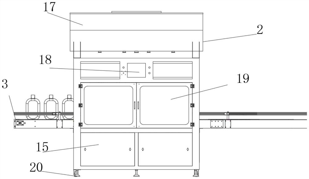 Synchronous filling equipment for different bodies