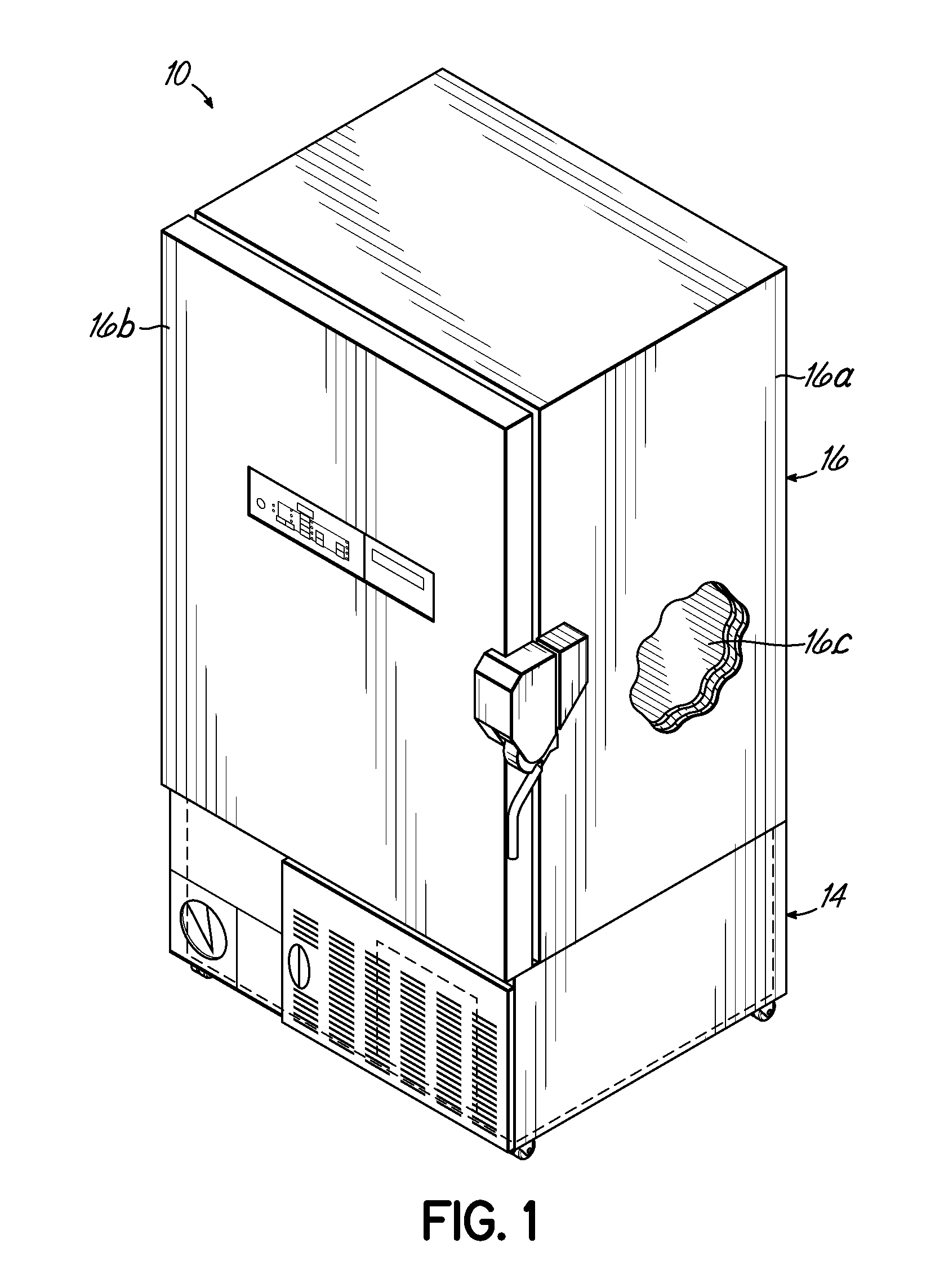 Refrigeration system mounted within a deck