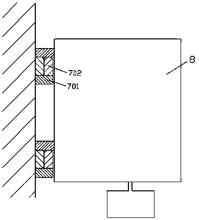 Novel vessel washing device