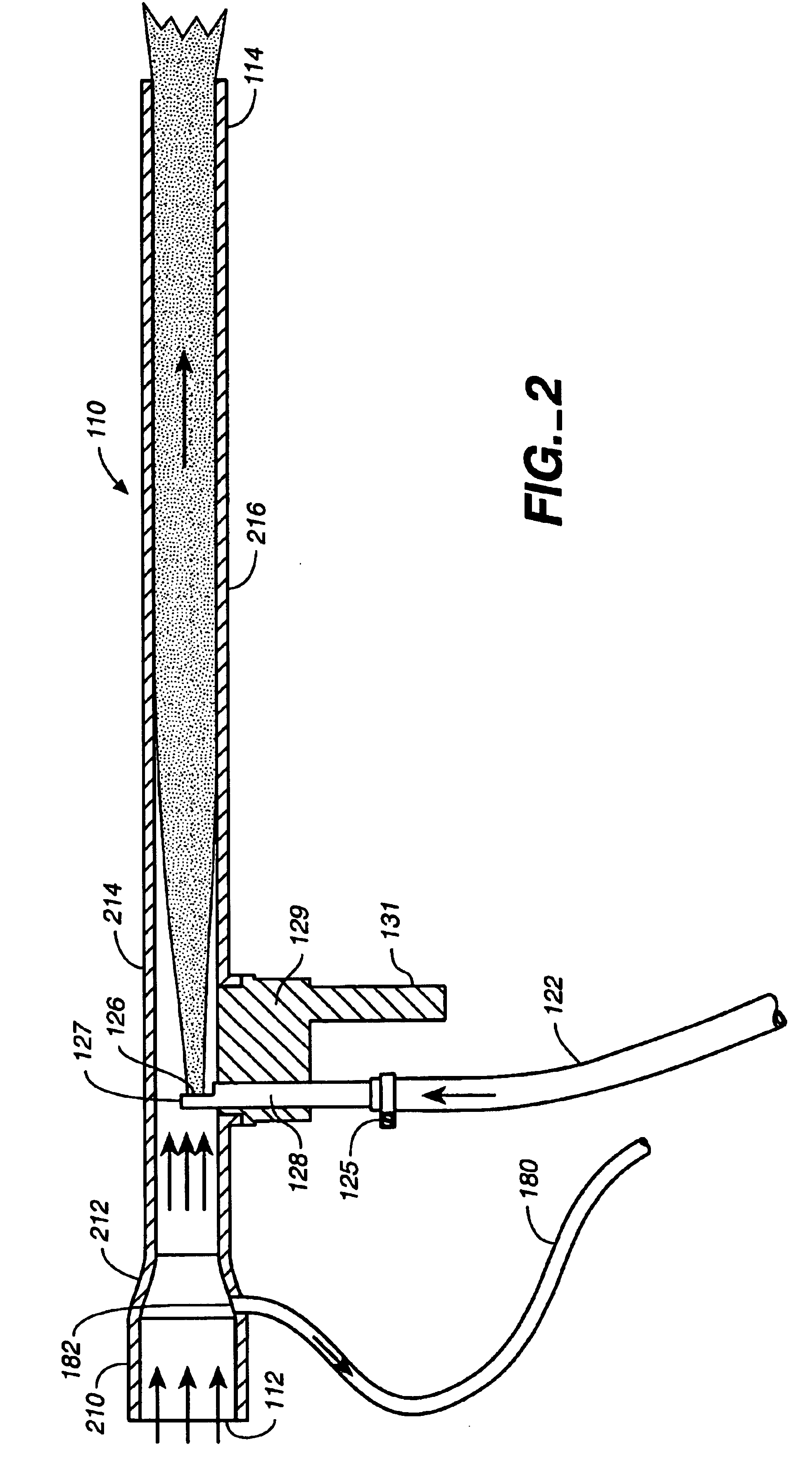 Particulate blaster assembly and aspirator