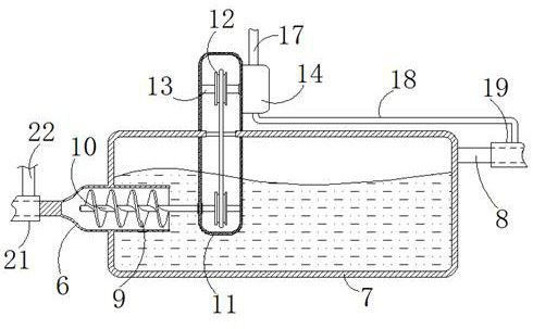 Surface sizing system special for corrugated paper composite processing