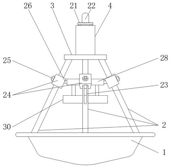 Marine environment monitoring equipment installation buoy