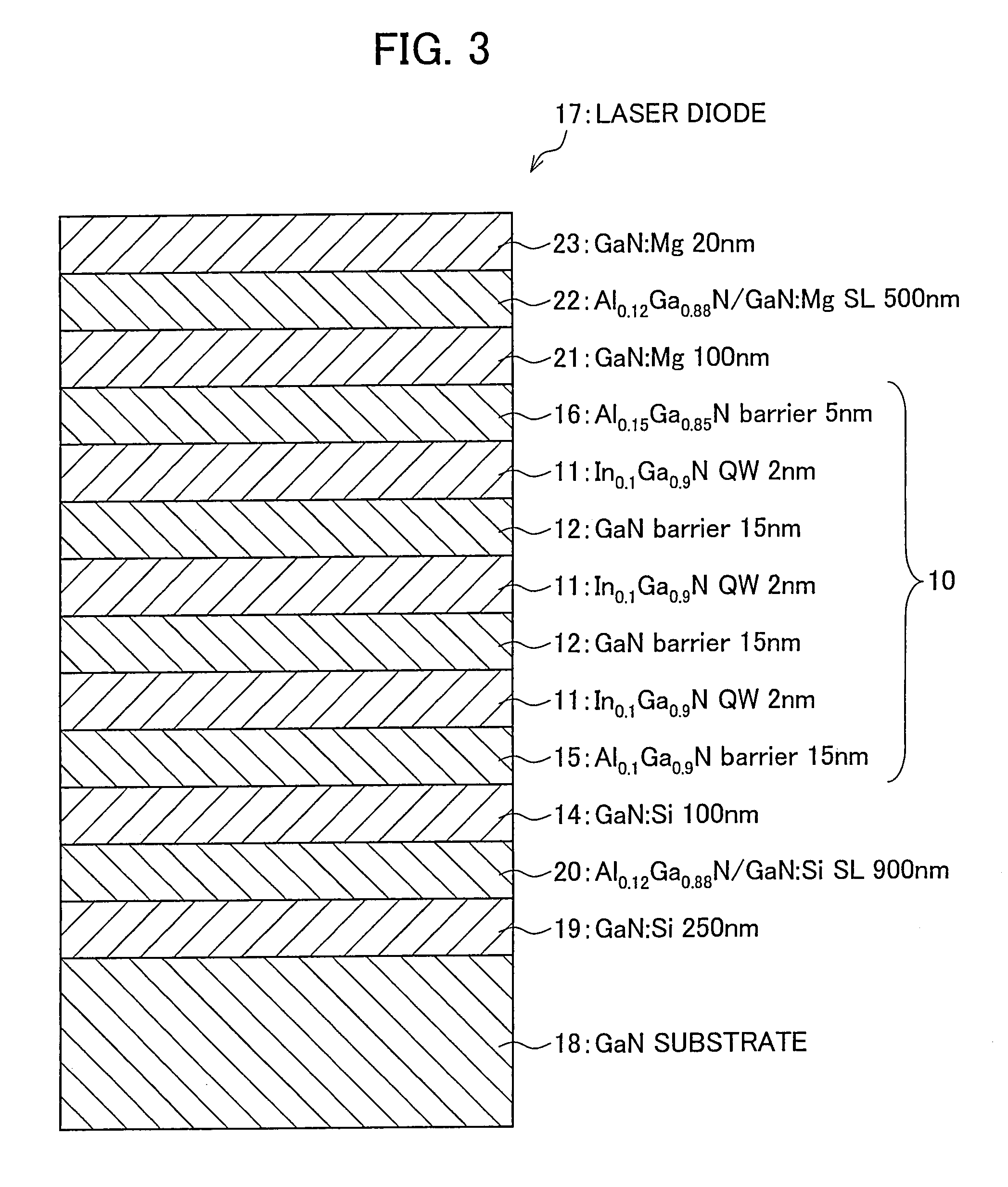 A semiconductor light-emitting device, and a method of manufacture of a semiconductor device