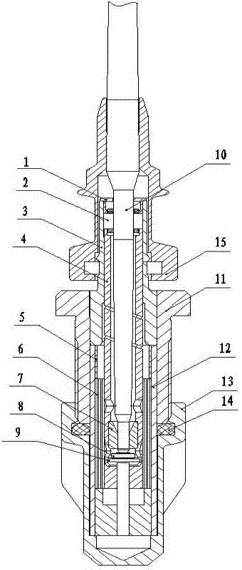 Whole-type bearing high-speed spinning spindle with detachable and washable spindle feet