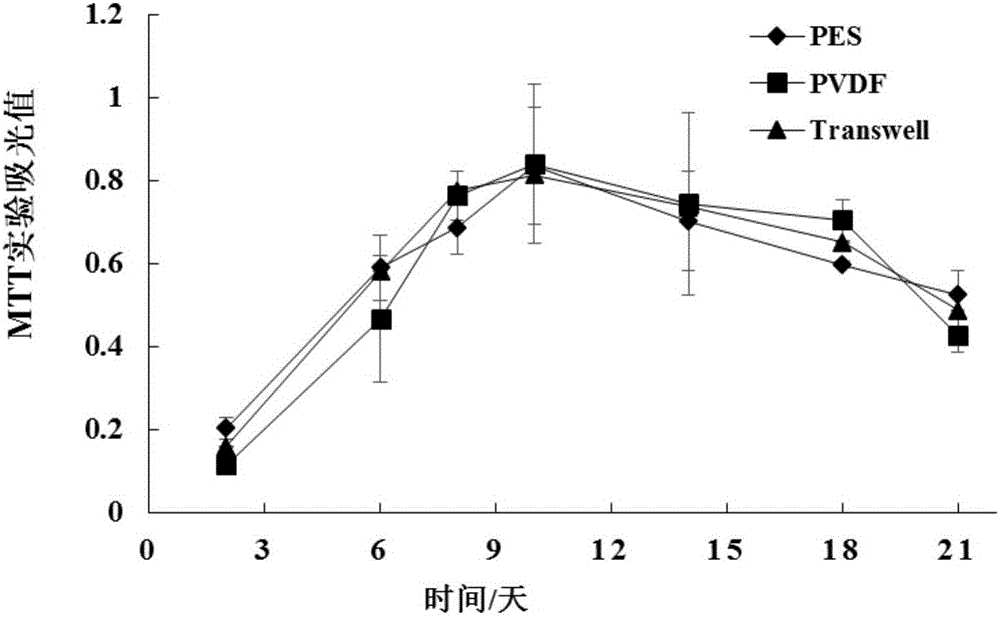 In-vitro simulated organoid cultivation method for colon cancer cells