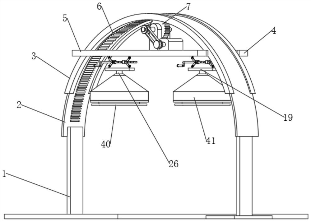 Polishing device for automobile production