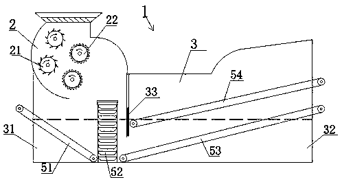 Household waste classifying device