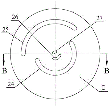 Gas-solid phase continuous reaction device with heat transfer enhancing function