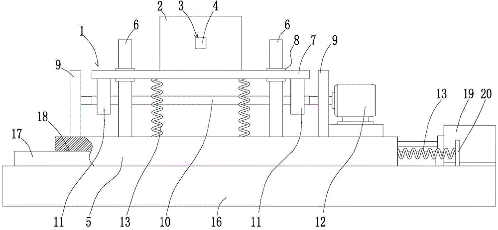 Frequency doubling crystal holder in high power solid laser