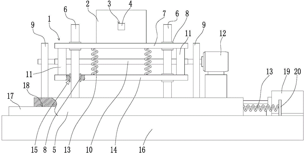 Frequency doubling crystal holder in high power solid laser