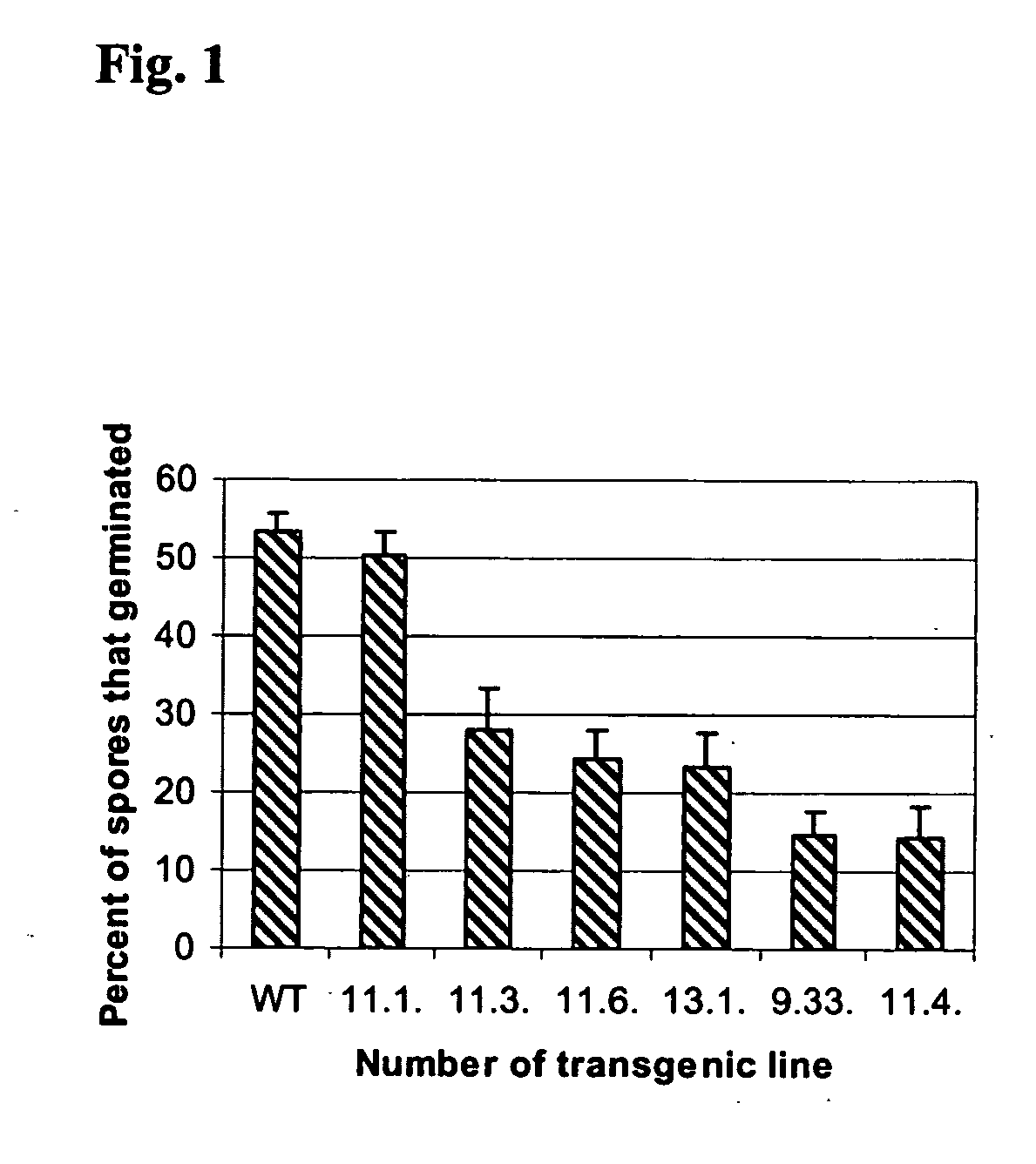 Transgenic disease resistant banana