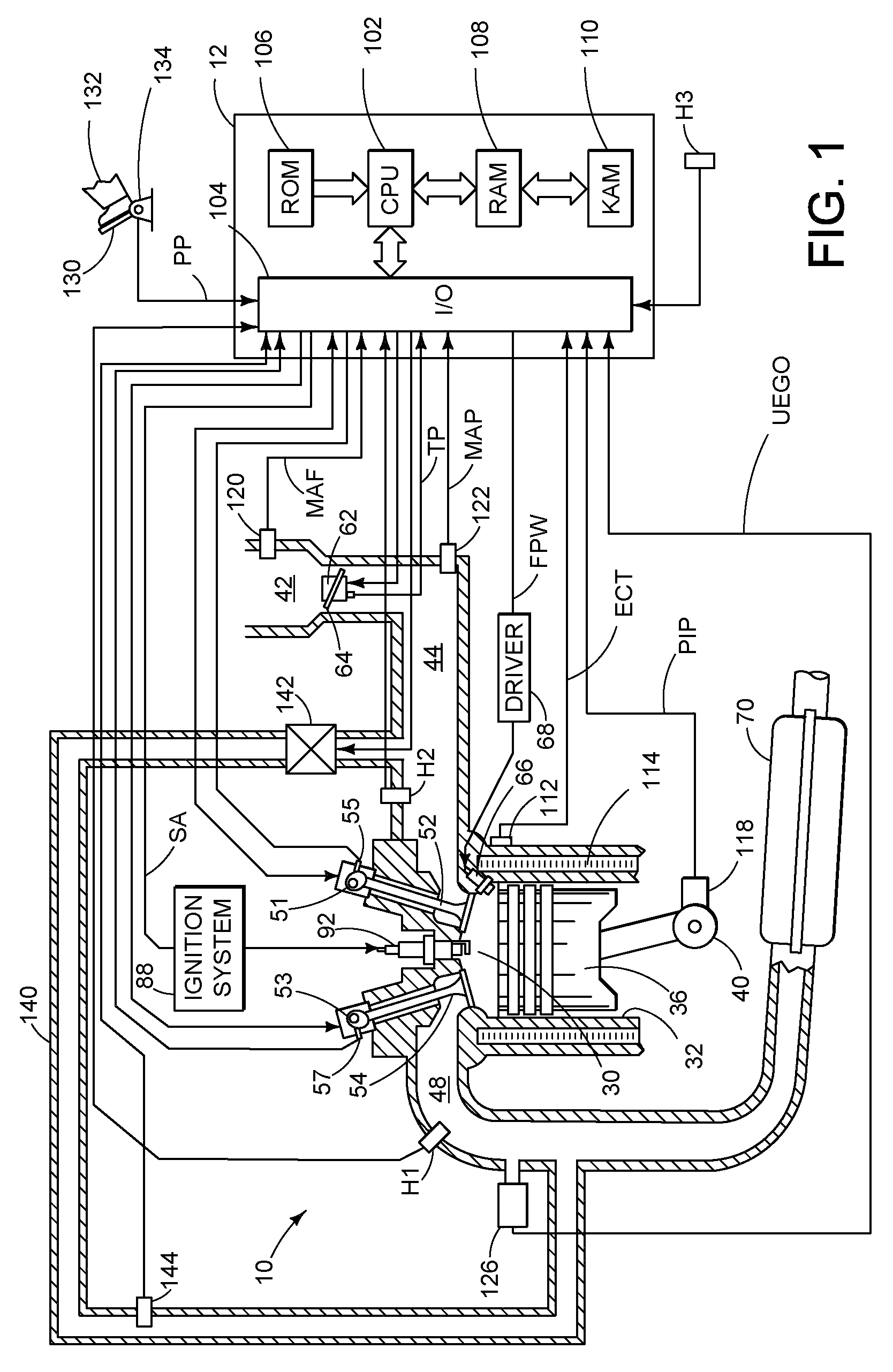 EGR detection via humidity detection