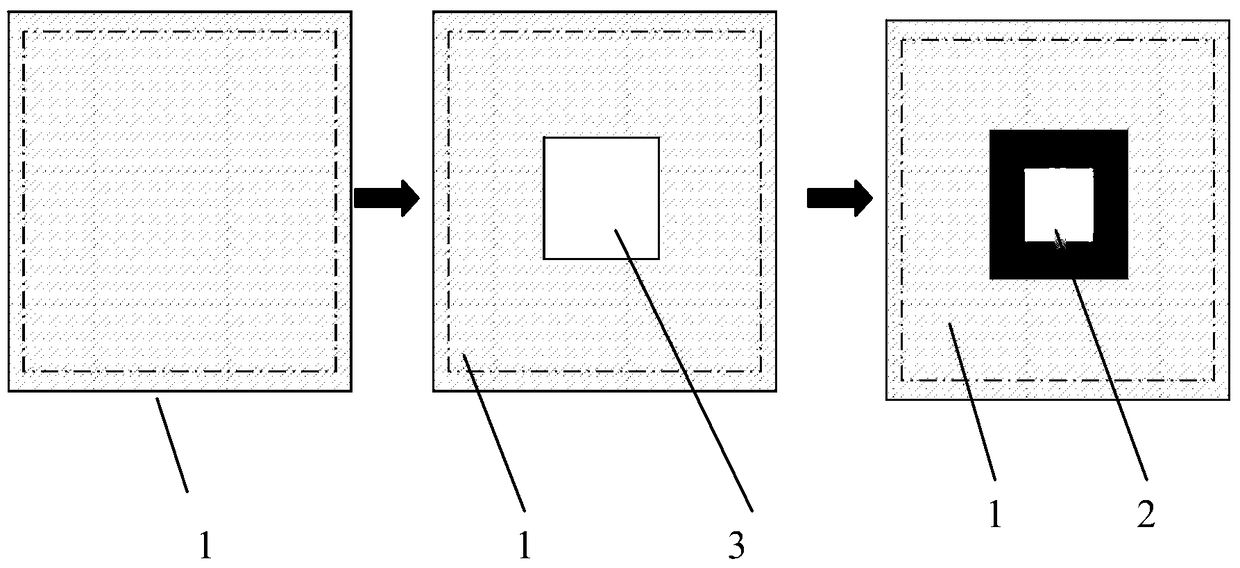 Measuring board and measuring method for ultrasonic intensity of circuit board horizontal line