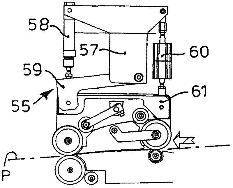 Machine to join or tape a fabric